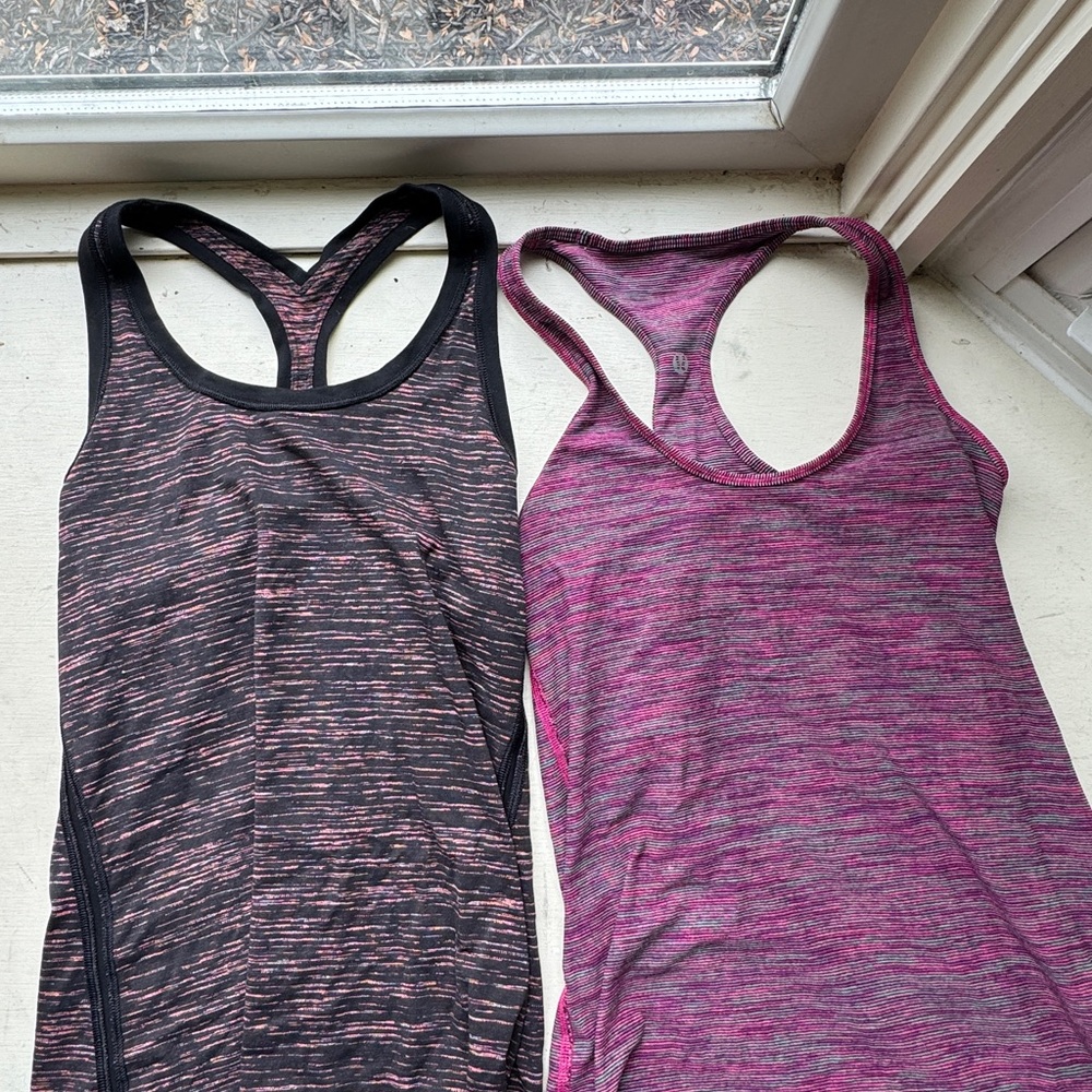 Lulu lemon set of tank tops